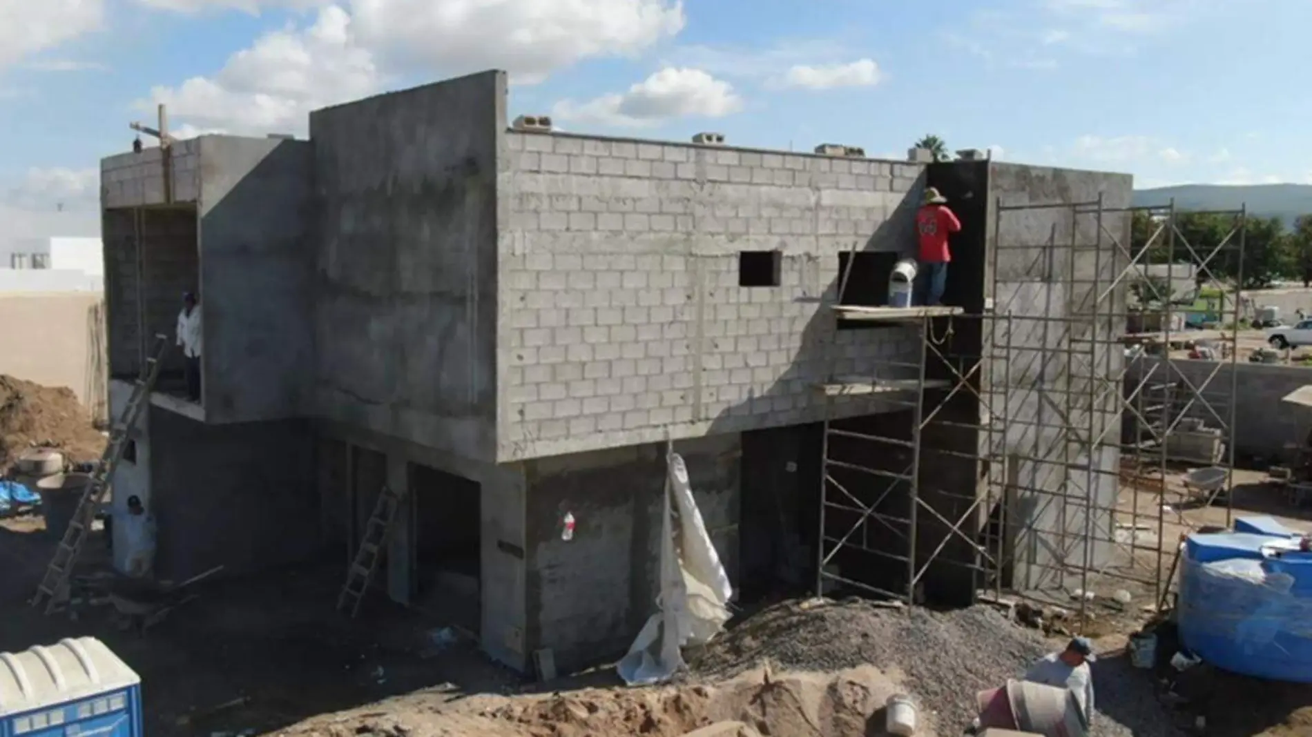 Construccion obra casa BCS